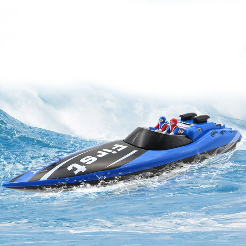 Высокая Скорость RC лодка инфракрасный пульт дистанционного управления лодка 40 мГц 4 канала 15 км/ч/ч гоночный RC лодка для детей игрушки Детский подарок