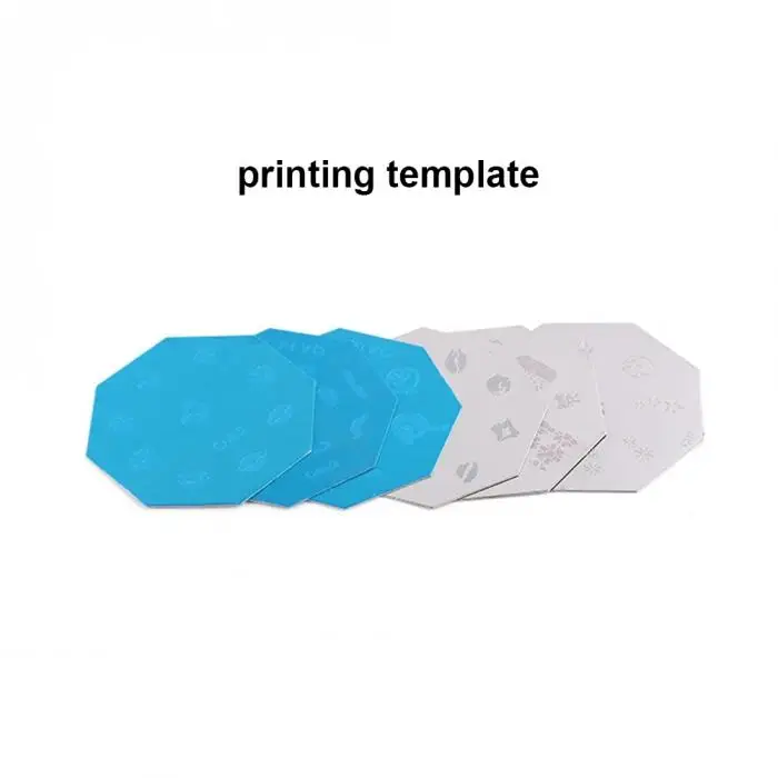 Набор принтеров для ногтей, сделай сам, печатная машина для дизайна ногтей, инструменты для штамповки цветов@ ME88