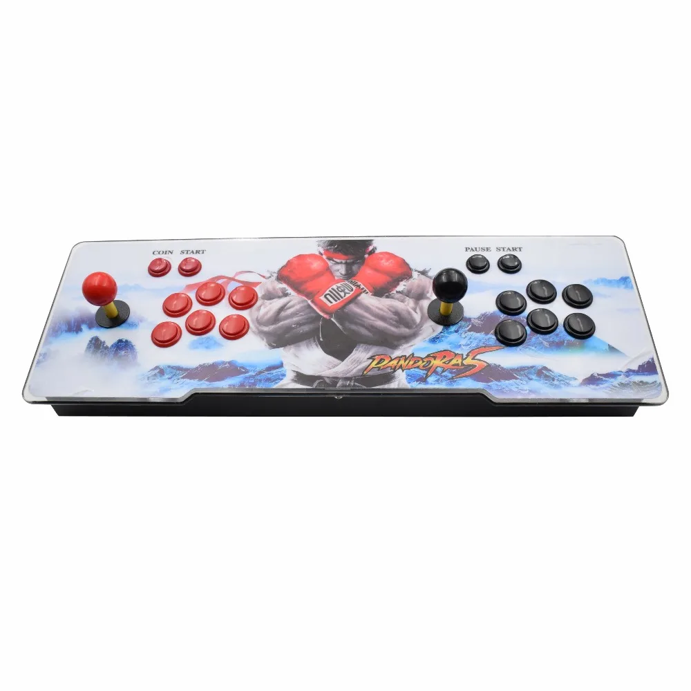 

Pandora Box 6S 1388 in 1 Arcade Game Acrylic console 2 Players stick controller console HDMI VGA USB output PS3 TV PC 6S