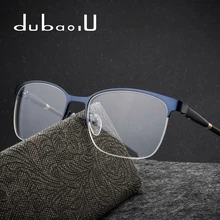 Серьги из сплава оправа полуобода брендовые дизайнерские прозрачные рецептурные компьютерные близорукости оптическая оправа для очков для женщин# HQ08-29