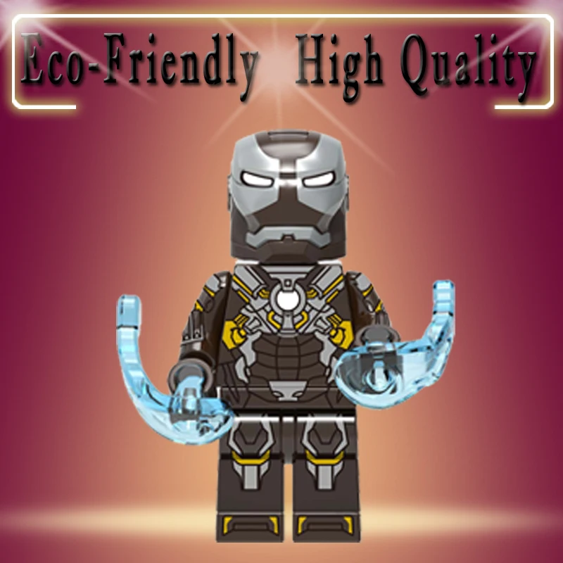 

Building Blocks Super Heroes Bricks Iron Man Tony Stark Mark 24 Mark 27 Mark 30 model Figures Toys Gift For Children XH1220