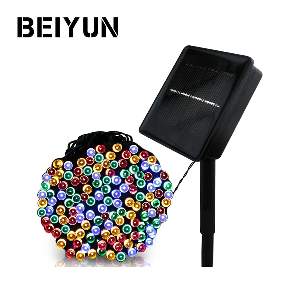 

F5 50/100/200/500 LED Outdoor Solar Lamp LED String Lights Fairy Holiday Christmas Party Garlands Solar Garden Waterproof Lights