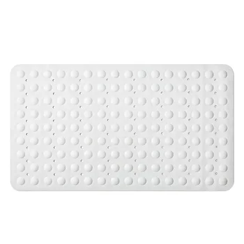 

Shower Room Anti-slip Mat Soft Natural Rubber Bathroom Mat Bath Massage Cushion with Suction Cup 40x70CM