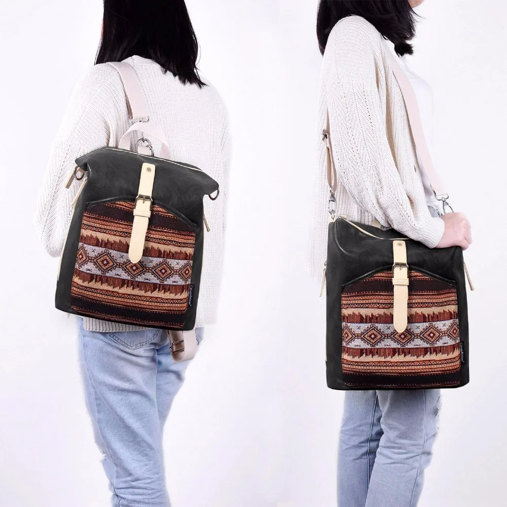 Las mujeres Mochila de moda de cuero de la PU bolsas de la escuela Mochila mujer bolsa de hombro Mochila Escolar Mochila para niñas adolescentes de calidad superior Las mujeres Mochila de moda de cuero de la PU bolsas de la escuela Mochila mujer bolsa de hombro Mochila Escolar Mochila para niñas adolescentes de calidad superior