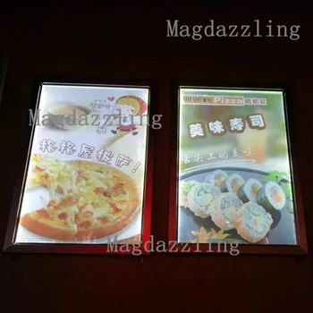 

A2 Clip Snap Frame LED Illuminated Menu Board Light Box for Restaurant,Pizza Shop