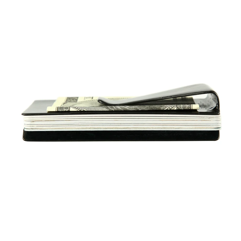 Зажим для денег из углеродного волокна мужской Rfid Антивор держатель кредитных