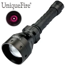 UniqueFire 1405 T67 850nm ИК светодиодный светильник 3 Вт регулируемый фокус инфракрасный светильник фонарь ночное видение масштабируемый фонарь