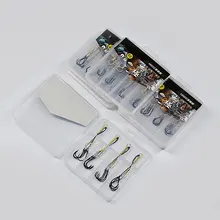 4 шт./лот рук-связанные озеро тысячи небольшой взрыв крючок рыболовные крючки энергично лошади предусмотрена взрыв крючок для рыбы x24