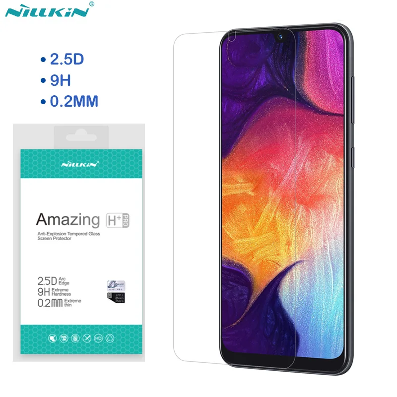 

Nillkin Tempered Glass for Samsung Galaxy A20 A30 A50 A60 A70 A51 A71 A50S Screen Protector 0.2MM 9H 2.5D Phone Protective Film