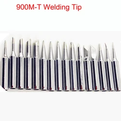 FEORLO 5/10pcs/Lot Lead-free Solder Iron Tips 900M-T For HAKKO SAIKE ATTEN AOYUE KADA YIHUA 936/907/942 Soldering Rework Station
