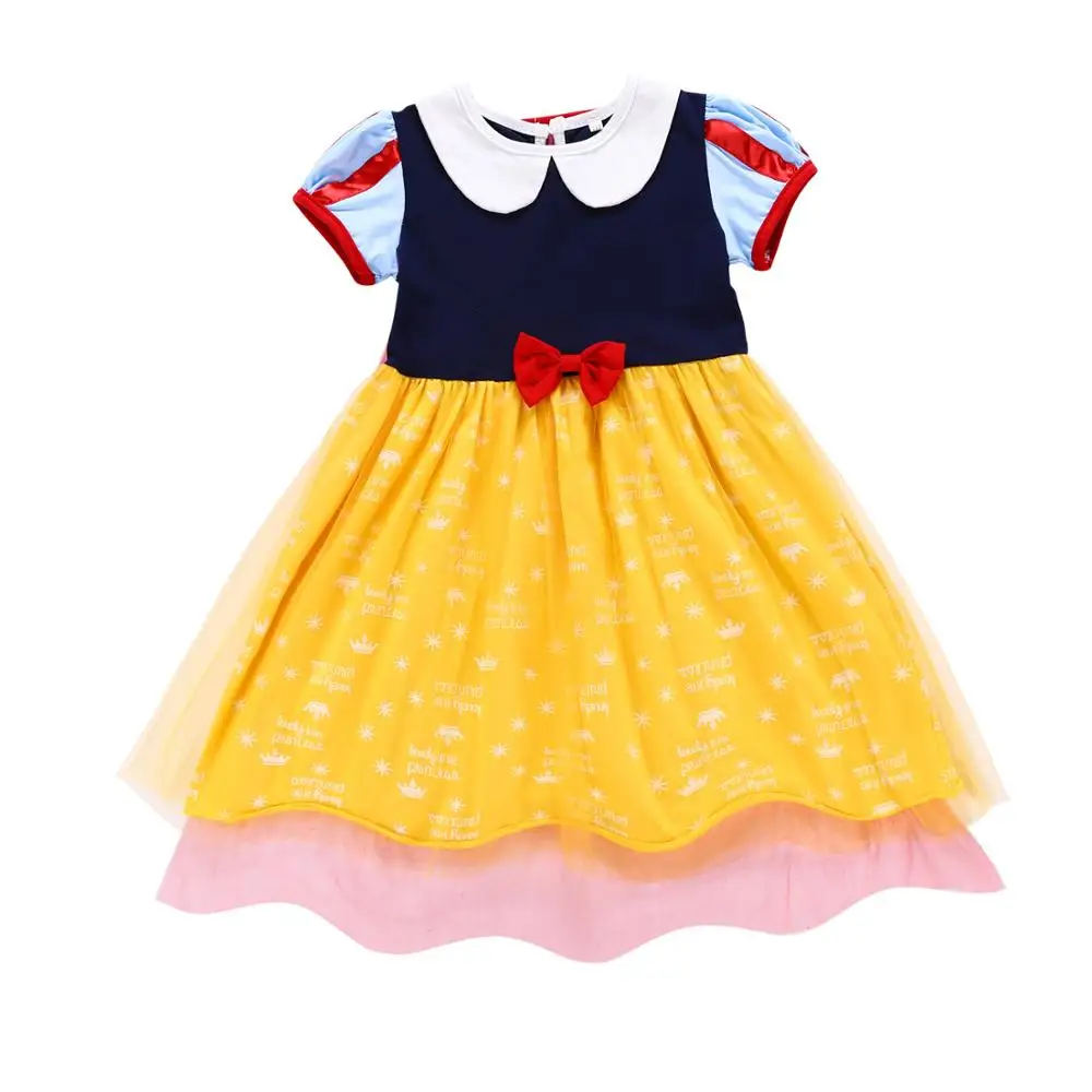 Kids Dresses For Girls Snow White Princess New Feeling Clothing Sofia Princess Costume Robe Princesse Party Dress For Girls 4
