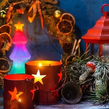 E27 LED Flame Lamp Colorful Fairy Lights E26 Flickering Fire Effect Led Bulb 3D Lamp 220V Creative Christmas Tree Lights Led 3W 