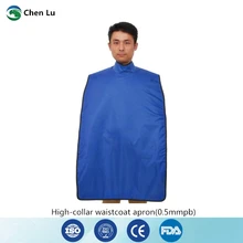 Оральная клиника ионизирующая радиационная защита Высокий воротник жилет фартук гамма-луч и рентгеновский защитный 0,5 mmpb стоматологические аксессуары