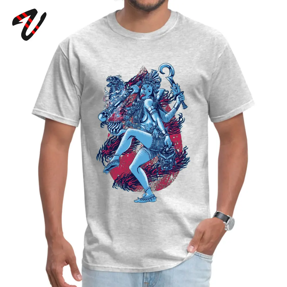 Design Kali T Shirt for Boys Company Summer/Autumn O-Neck 100% Cotton Short Sleeve T-Shirt Printed On Top T-shirts Kali18029 grey