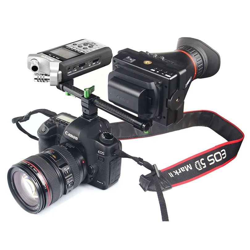 Lanparte 15 мм крепление Горячий башмак стержень зажим для камеры DSLR подходит