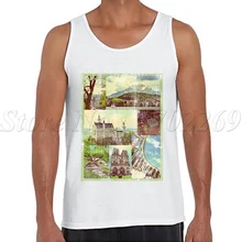 Новые Модные Винтажные европейские Дизайнерские мужские майки винтажные западные Одежда для собак