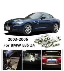 JGAUT для BMW Z4 E85 2003-2006 12 шт. Ошибок Белый красные, синие купол icense свет плиты автомобиля светодио дный лампы Интерьер посылка комплект