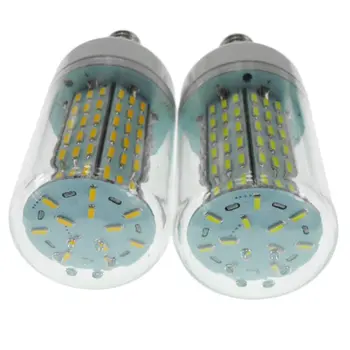 

E14 138LED 4014 SMD White/Warm White Cover Corn Light Lamp Bulb AC110V