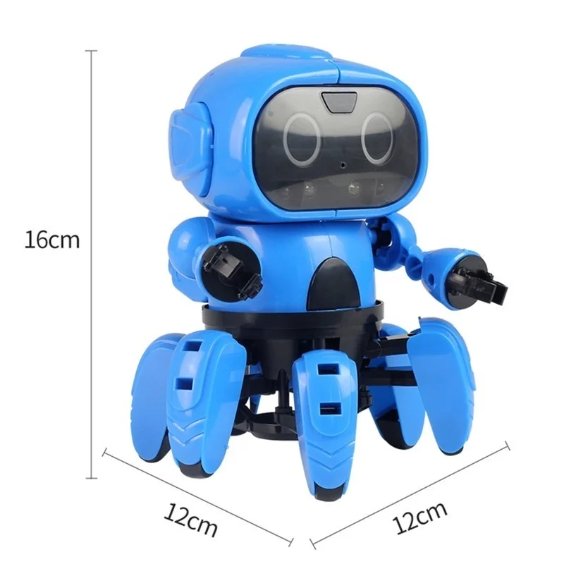 Новый дизайн DIY Интеллектуальный индукционный RC робот со следующим датчиком