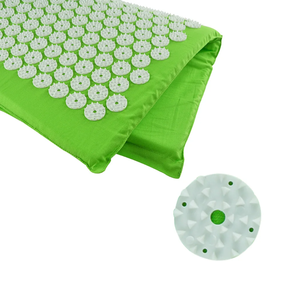 Acupressure Yoga Body Massage Mat Acupuncture Massager Cushion for Shakti Back Pain Relief (Size appro.68*42cm) C11417 Acupressure Yoga Body Massage Mat Acupuncture Massager Cushion for Shakti Back Pain Relief (Size appro.68*42cm) C11417