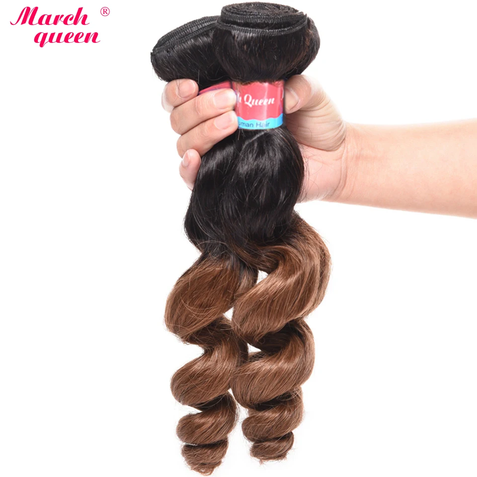 ombre 1b 30 loose wave hair 2