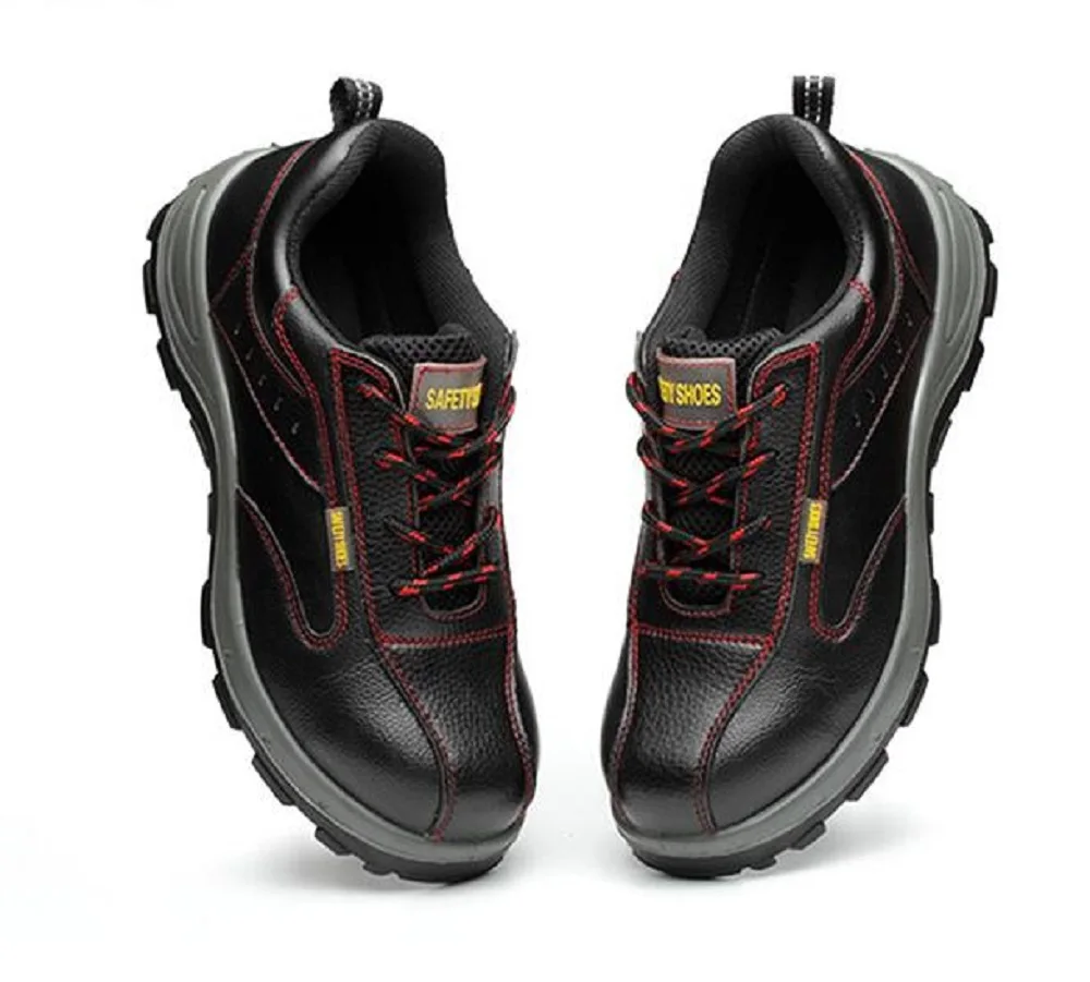 Men Work Safety Shoes Steel Toe Warm Breathable Men's Casual Boots Puncture Proof Labor Insurance Shoes Large Size Male Shoes
