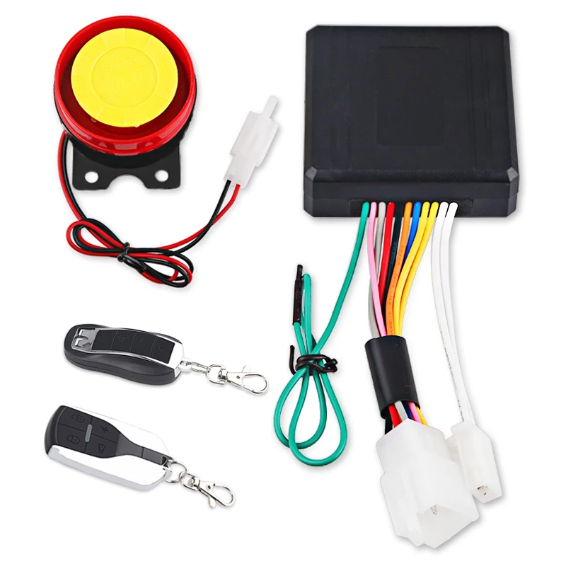 1set 12v Universal Motorcycle Anti Theft Security Alarm
