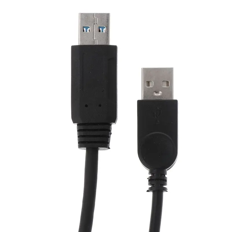 

USB 2.0 A Male to USB Female 2 Double Dual Power Supply USB Female Splitter Extension Cable HUB Charger for Printers Accessories