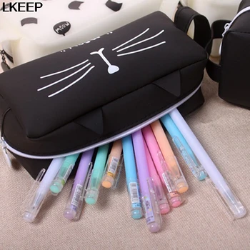 

Cute Cartoon Cat Women Cosmetic Bags Cases Large Capacity Making Up Bag Fashion Toiletry Kit Organizer For Cosmetics