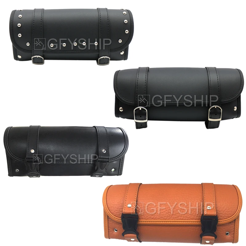 

Универсальные мотоциклетные ретро сумки для передних вилок, сумки для руля, сумки для инструментов, багажные сумки, водонепроницаемые сумки для мотоциклов Для Honda для Yamaha