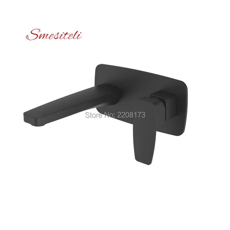 Smesiteli حوض الحنفيات الحمام صنبور 100% النحاس مربع أسود حوض المياه صنبور صنبور الغرور حوض خلاط صنبور جدار جبل Smesiteli حوض الحنفيات الحمام صنبور 100% النحاس مربع أسود حوض المياه صنبور صنبور الغرور حوض خلاط صنبور جدار جبل