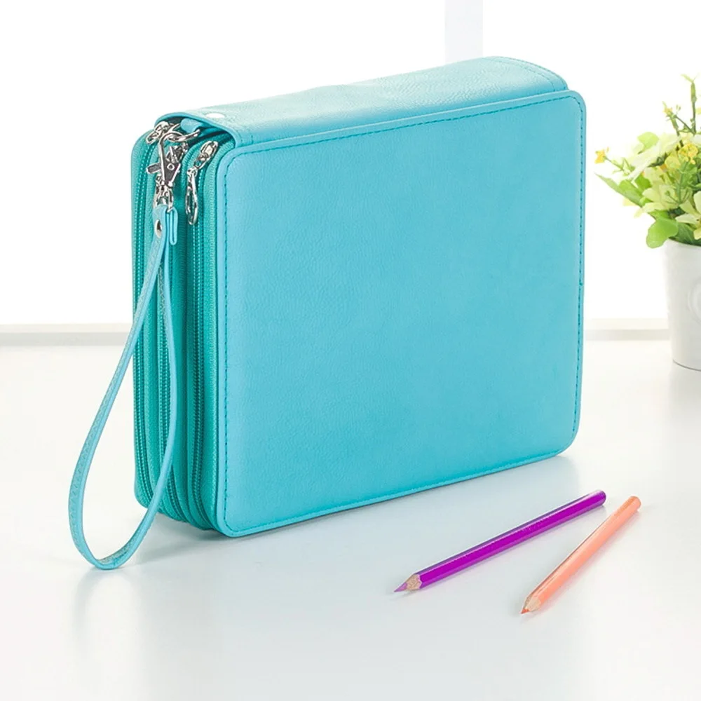 

120 Crayon Curtain Sketch More Function Painting Student Pencil Bag Pencil Case Suit Goods In Stock WJ-HD23