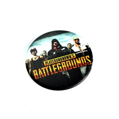 STG Game Playerunknown's Battlegrounds с буквенным логотипом Круглый Оловянный Значок в форме