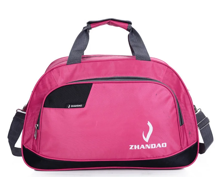 Nylon bag men shoulder hand bag yoga bag cylinder sports bag Gym