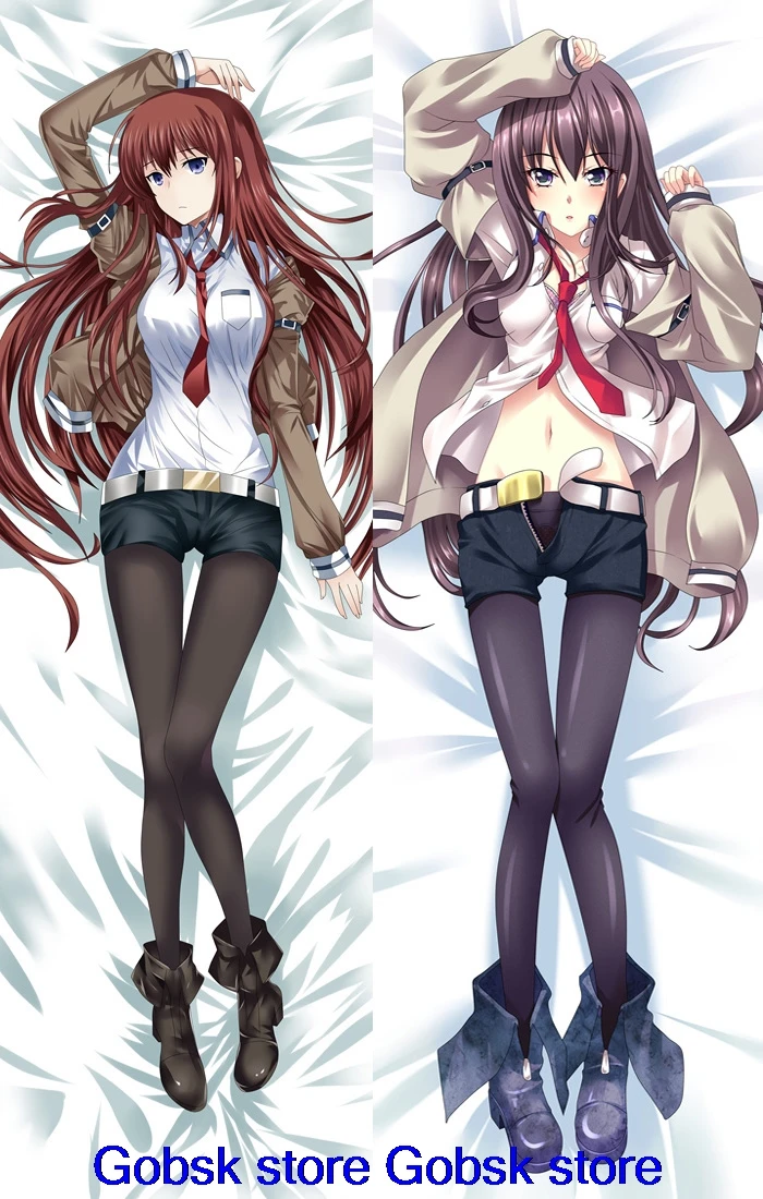 Обновление июня аниме Steins; ворота сексуальная девушка персонажи Makise Kurisu otaku Dakimakura бросать наволочки обнимающие тело наволочки