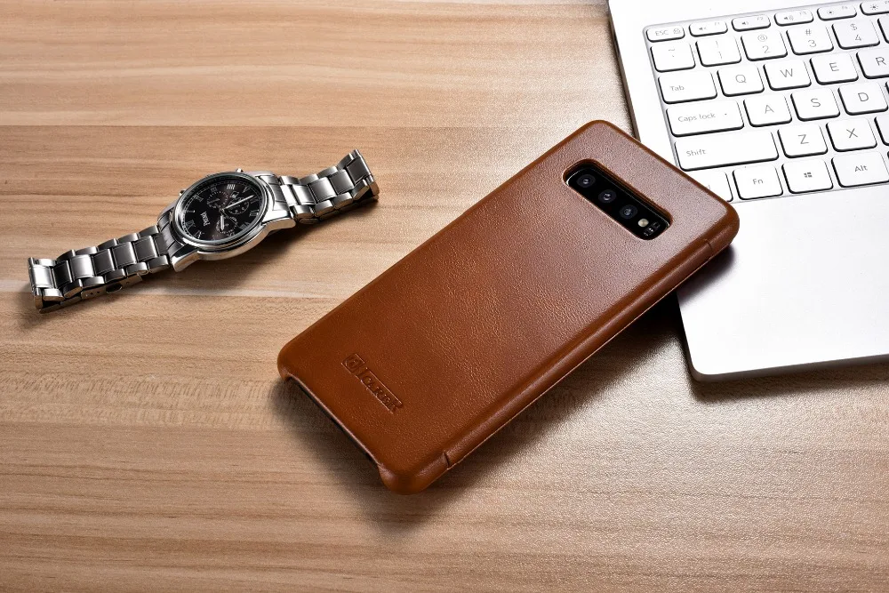 Роскошный флип-чехол из натуральной кожи для samsung Galaxy S10, S9, S8 Plus, Note 9, 8, чехол, защитный чехол для телефона, кожаная сумка