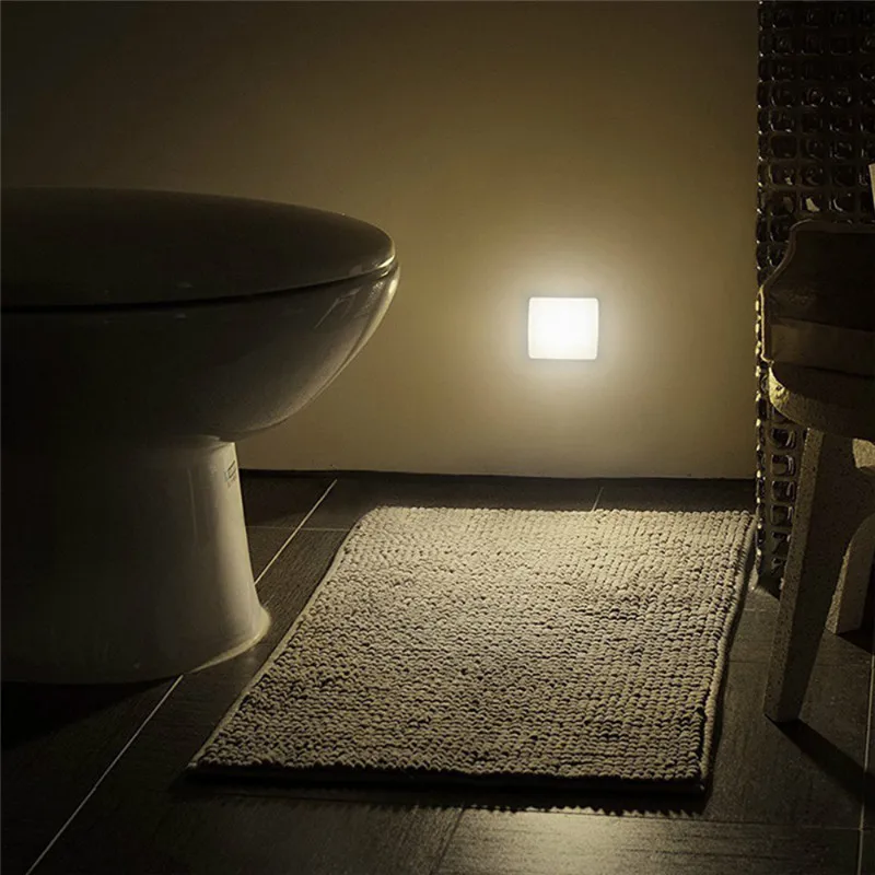 Night Lights On/Off Battery Operated LED Night Lamp Smart Motion Sensor WC Night light Bedside Lamp Hallway Pathway Toilet