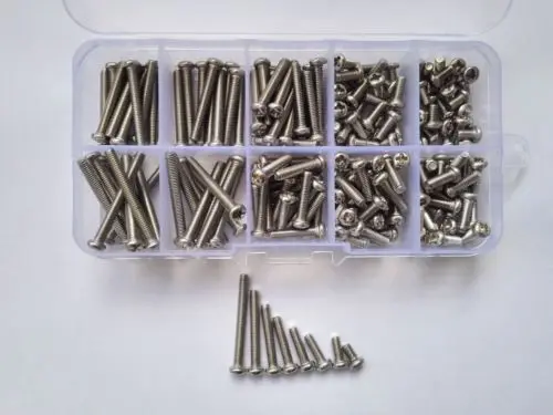 200 шт. винты из нержавеющей стали с круглой головкой|screw bolt|bolt stainlessstainless steel bolts |