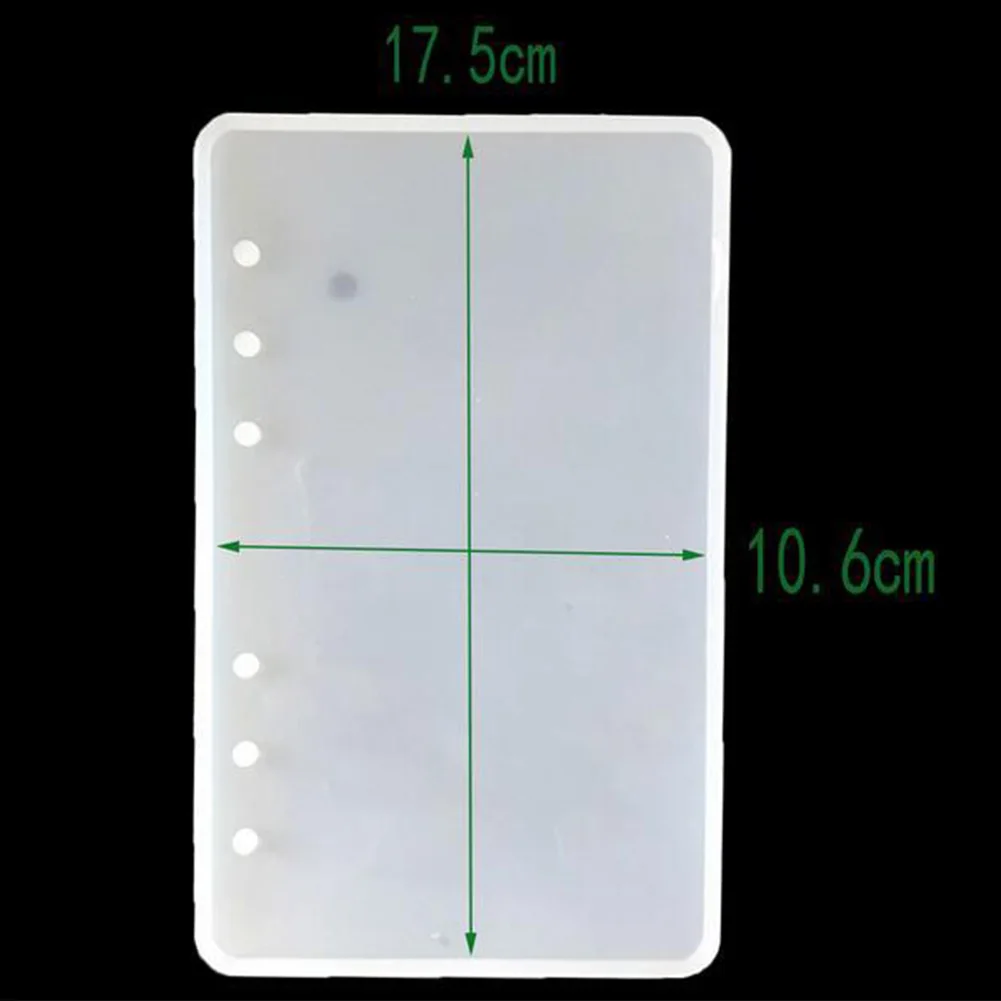 Прозрачная многоразовая антипригарная антикоррозионная термостойкая форма в виде тетради Экологичная силиконовая крышка DIY для