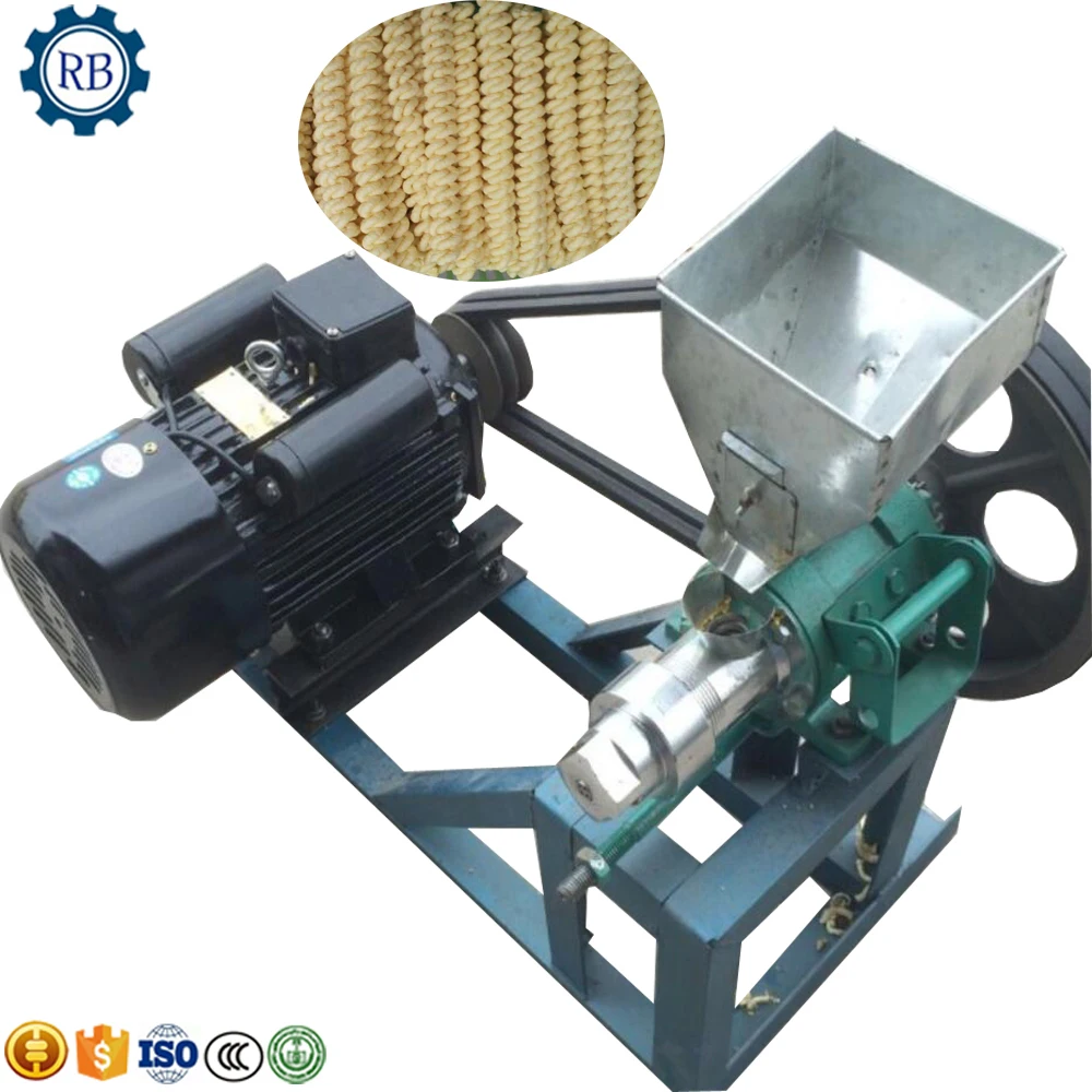 4 5.5kw hot sale food snack extrusion machine rice corn maize extruder