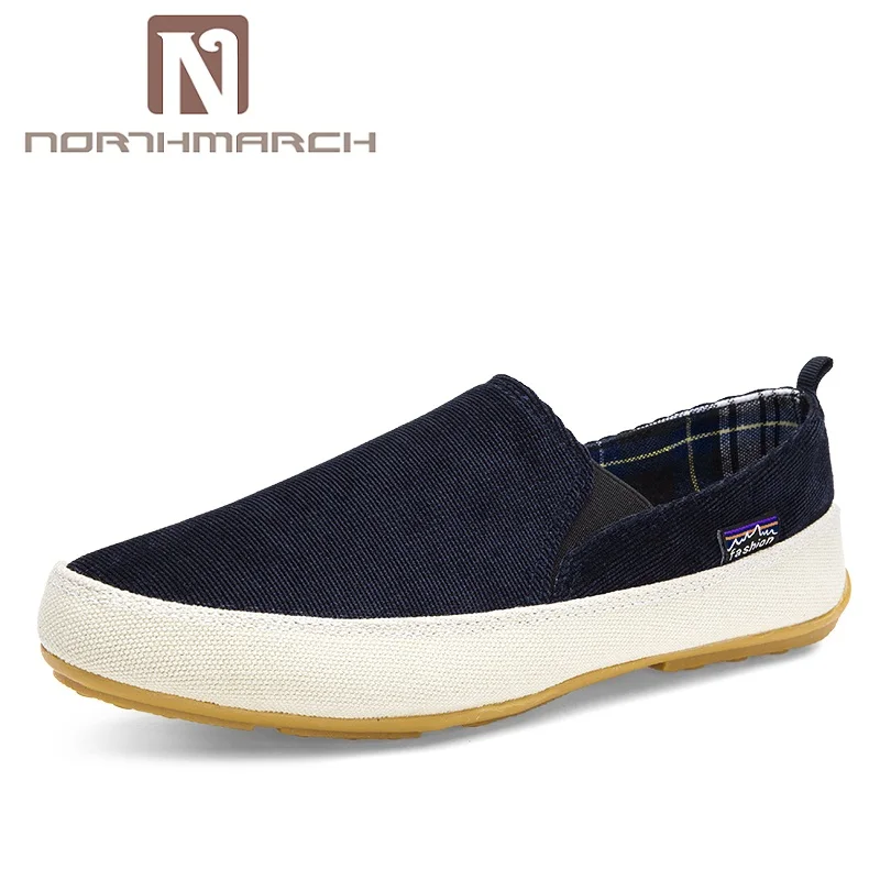 NORTHMARCH الرجال أحذية رياضية المتسكعون الصيف تنفس حذاء قماش عالية الجودة الانزلاق على عارضة الأحذية مصباح أنيق أحذية مشي NORTHMARCH الرجال أحذية رياضية المتسكعون الصيف تنفس حذاء قماش عالية الجودة الانزلاق على عارضة الأحذية مصباح أنيق أحذية مشي