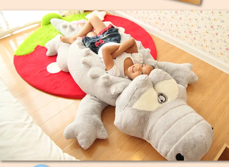 200cm Stuffed animals Big Size Simulation Crocodile Plush Toy Cushion Pillow Toys for adults 1piece