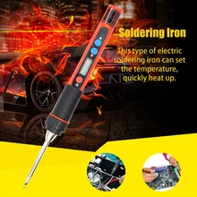 Electric Soldering Irons Kit Temperature Adjustable Mini Portable Digital Display Electric Soldering Iron Set with USB Cable цена Electric Soldering Irons Kit Temperature Adjustable Mini Portable Digital Display Electric Soldering Iron Set with USB Cable цены онлайн