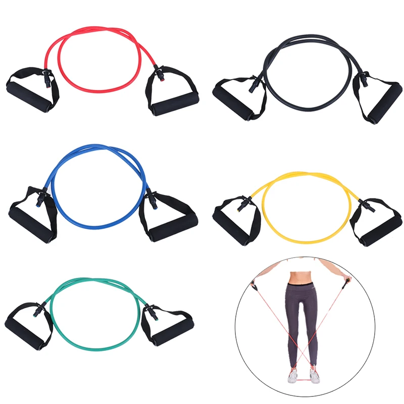 1pc Fitness Resistance Bands Elastic bands for fitness Gum Expander Pull Rope Exercise Tube Elastic Workout Bands for Pilates