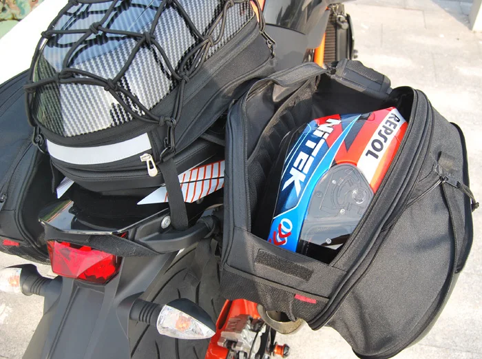 Moto rcycle водонепроницаемый гоночный Мото шлем Дорожные сумки чемодан седельные сумки и дождевик для moto rcycle заднего сиденья сумка mochila moto
