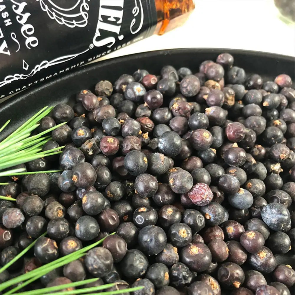 

50g/100g Juniper Berry Home brewing Gin Alcohol Golden Wine Brandy Essential Oil Pure Dew Seasoning Oak chips Bucket Accessories