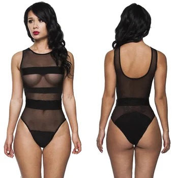 

Bikini Halter Summer two piece Hollow Out Transparent Swimwear Women Set Push-up Swimsuit 2018 Padded Bra With Thong