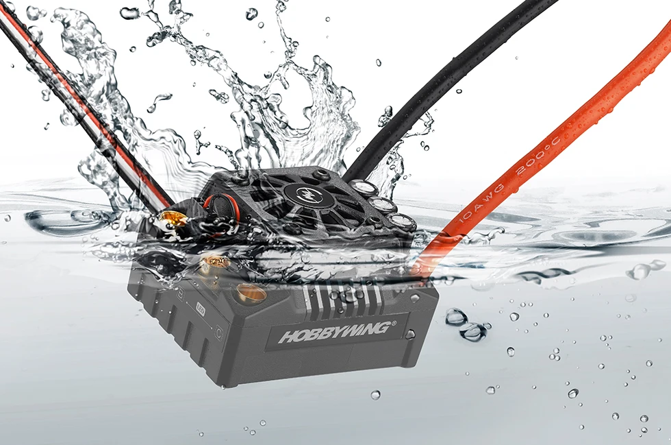 

Hobbywing EZRUN MAX8 V3 Waterproof 150A Brushless Speed Controllers for 1/8 1/5 Sport
