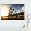 Reci n llegado bicicleta personalizada carrera velocidad color ciclismo lienzo poster decoraci n del hogar arte