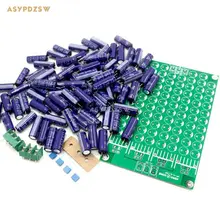 HP-O-S.CAP 84pcs 330uf 63V Low Impedance Amplifier Power supply array DIY Kit